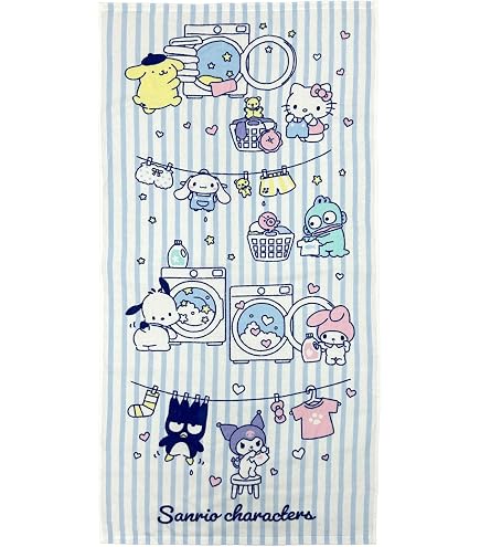 Amazon｜サンリオキャラクターズ当りくじ 06 バスタオル 横118cm×縦60